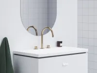 Espirit álló mosdócsaptelep, 3 furatos 270 mm leeresztő nélkül ES 018.60RGB, Rose Gold Brushed