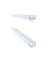Brilliant, GlassLine szilikonos tömítés szett függőleges üveg/üveg 8