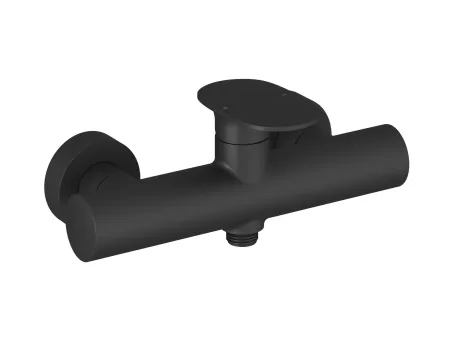 Spring fali zuhanycsaptelep zuhanyszett nélkül, fekete SG 032.20BLM