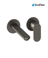 Eleganta falba süllyesztett mosdócsaptelep belső egység nélkül EL 019.20GB.O1.RB07B, Graphite Brushed