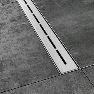 OZ Ravak Runway 95 zuhanyfolyóka rozsdamentes acél