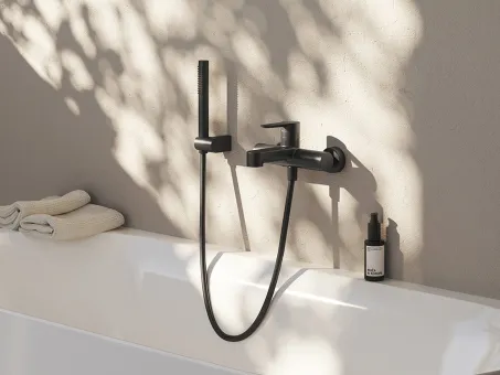 Zuhanyrózsa standard 957.20BL, fekete