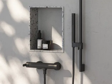 Zuhanyrózsa standard 957.20BL, fekete