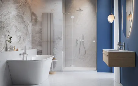 Fuenta DWJ zuhanyajtó 130 átlátszó balos