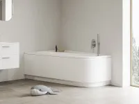 Chrome akrilkád 160x105 balos, fehér