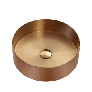 Marigold pultra építhető mosdó - Rose Gold