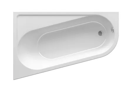 Chrome akrilkád 160x105 balos, fehér