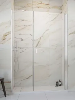 Nes DWS zuhanyajtó 120 átlátszó jobbos