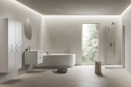 Chrome akrilkád 160x105 balos, fehér