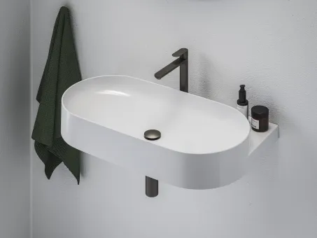 Mosdólefolyó ClickClack rendszerrel/fix Graphite Brushed