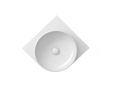 Yard 45 C kerámiamosdó, fehér, túlfolyó furat nélkül