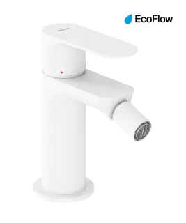 Eleganta álló bidécsaptelep 130 mm leersztő nélkül EL 056.10WV , White Velvet