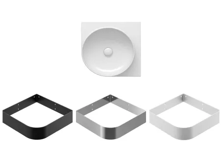 Yard 45 C kerámiamosdó, fehér, túlfolyó furat nélkül