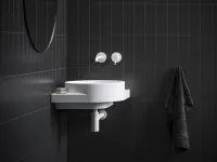 Yard 45 C kerámiamosdó, matt fehér, túlfolyó furat nélkül