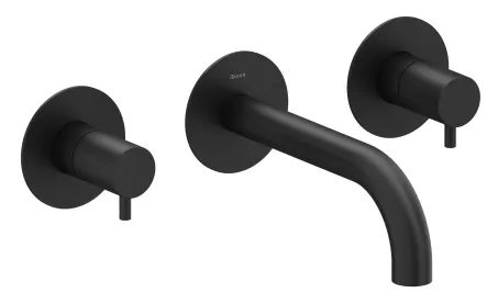 Espirit falba süllyesztett mosdócsaptelep belső egységgel ES 019.20BLM.O1, Black Matt