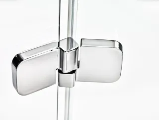 Brilliant BSD2-100 A-bal zuhanyajtó króm+transparent, (990-1005)