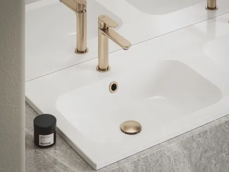 Mosdólefolyó ClickClack rendszerrel/fix Rose Gold Brushed