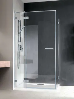 Euphoria KDJ szögletes zuhanykabin 80x80 átlátszó balos