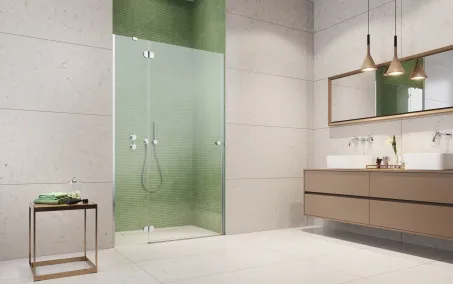 Torrenta DWJ zuhanyajtó 90 átlátszó balos