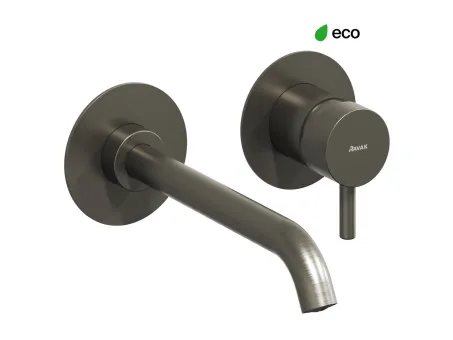 Espirit falba süllyesztett mosdócsaptelep belső egység nélkül ES 019.20GB.O1.RB07B, Graphite Brushed