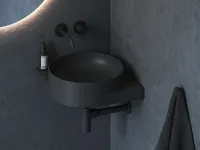 Yard 45 C kerámiamosdó matt fekete, túlfolyó furat nélkül