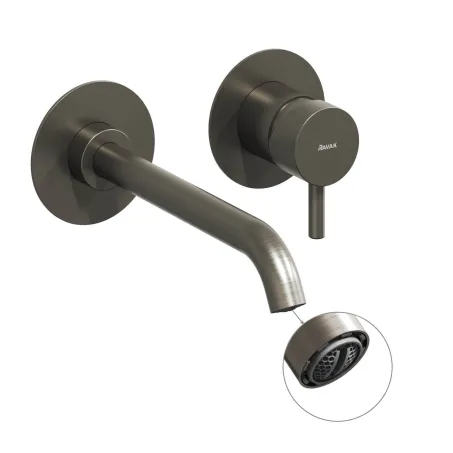 Espirit falba süllyesztett mosdócsaptelep belső egység nélkül ES 019.20GB.O1.RB07B, Graphite Brushed