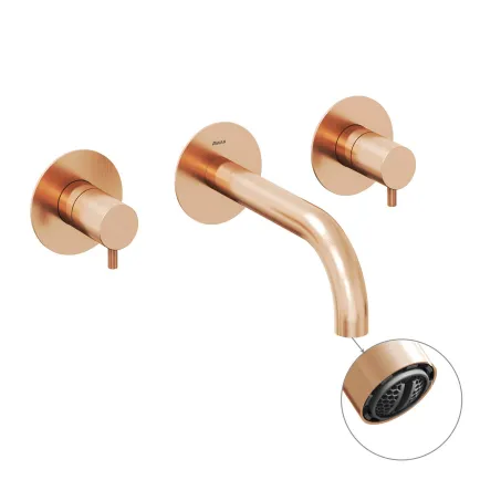 Espirit falba süllyesztett mosdócsaptelep belső egységgel ES 019.60RGB.O1, Rose Gold Brushed