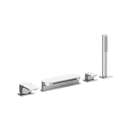 Chrome kádperemre szerelhető vízesés csaptelep CR 025.00CR, króm