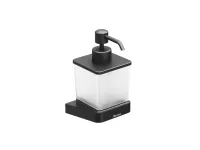 10° folyékony szappan adagoló TD 231.20BL, matt fekete, matt üveg