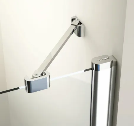 Chrome CRV2-110 zuhanyajtó szatén+transparent (1 oldal)