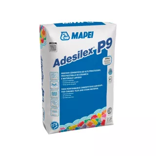 Mapei Adesilex P9 C2TE Flexibilis csemperagasztó 25kg Szürke