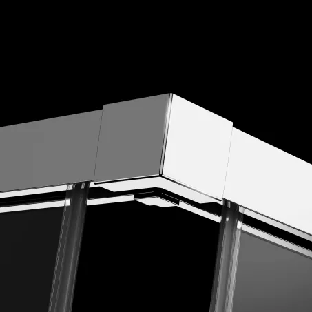 Idea KDD szögletes zuhanykabin 120x90 átlátszó