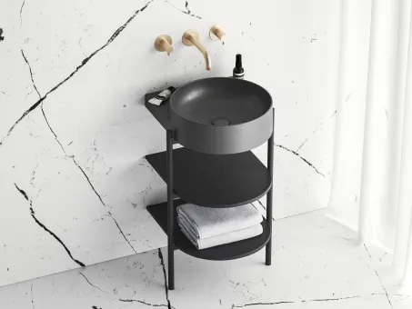 Espirit falba süllyesztett mosdócsaptelep belső egységgel ES 019.60GLB.O1, Gold Brushed