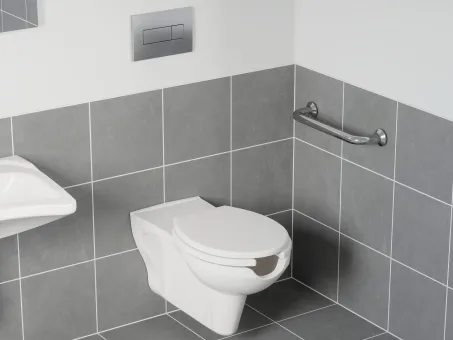 Safe Rim fali WC szett, fehér