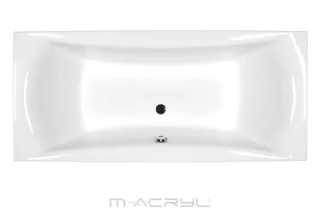 Amanda egyenes akril kád 160x75