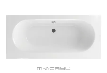 Flexa vágható egyenes akril kád 189x81