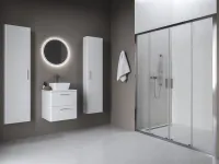 Blix II NBLDP4 190 zuhanyajtó krómhatású+transparent