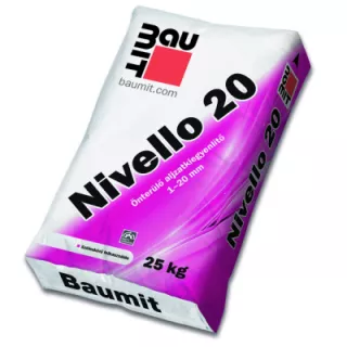 Baumit Nivello 20 Cement alapú aljzatkiegyenlítő 25kg
