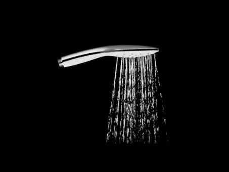 Kézizuhany Air, 1 funkció 120mm 959.10CR/WH, króm/fehér