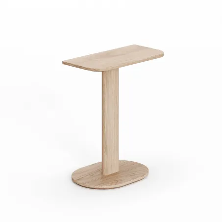 Tölgyfaasztal Wood S, átlátszó tölgy