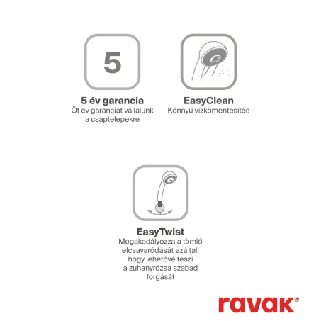 Espirit falba süllyesztett kádcsaptelep belső egységgel ES 021.00CR.O1, Chrome