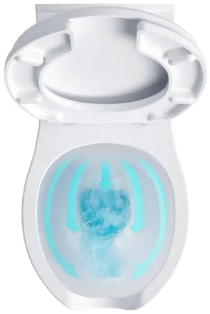 Safe Rim fali WC szett, fehér