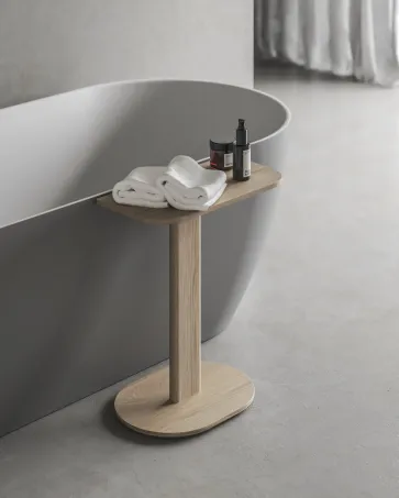 Tölgyfaasztal Wood S, átlátszó tölgy