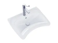 Safe 60 mosdó, csaptelep furattal és túlfolyóval