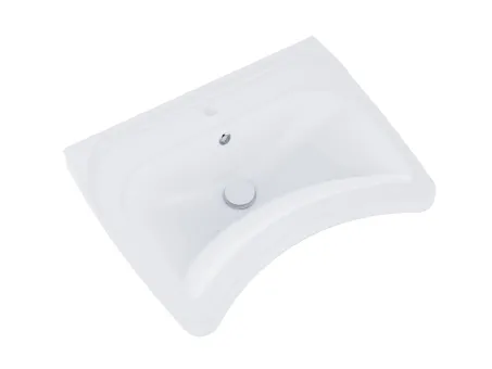 Safe 60 mosdó, csaptelep furattal és túlfolyóval