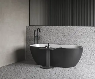 Tölgyfaasztal Wood S, fekete tölgy