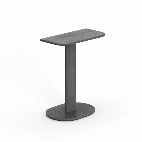 Tölgyfaasztal Wood S, fekete tölgy