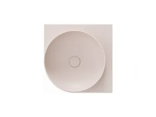 Yard 45 C kerámiamosdó Alabaster Pink, túlfolyó furat nélkül