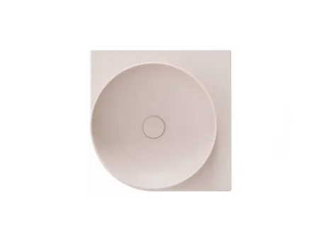 Yard 45 C kerámiamosdó Alabaster Pink, túlfolyó furat nélkül