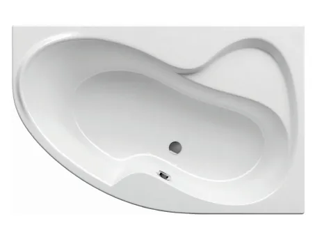 Rosa II 160x105 akrilkád  jobb (hófehér)